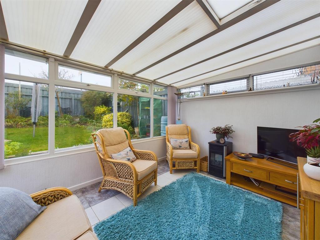 Upvc conservatory: