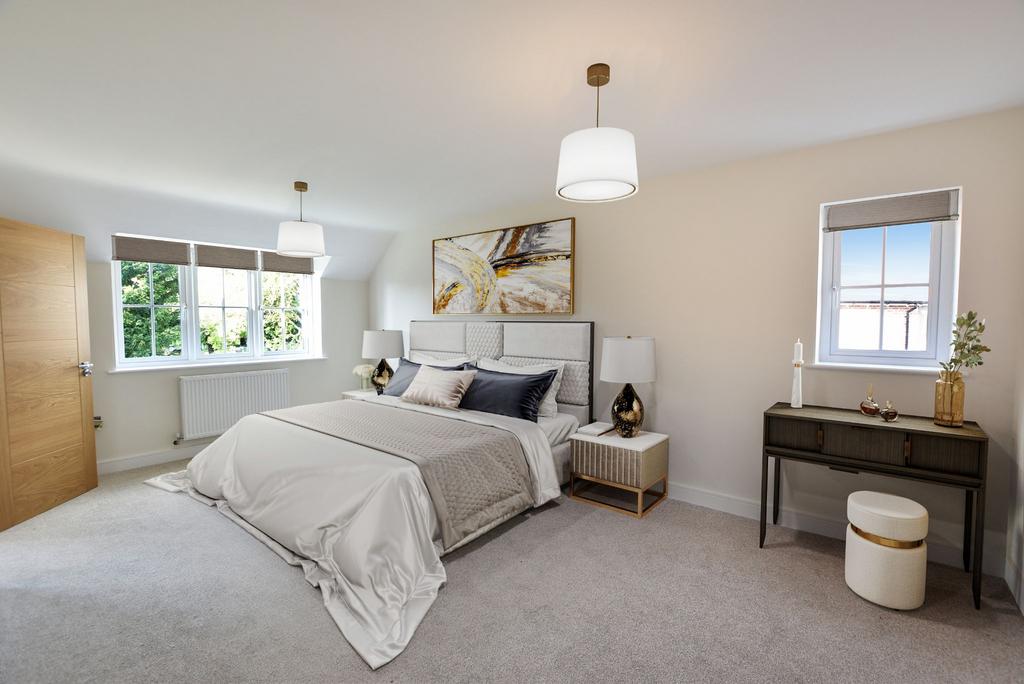 First floor: bedroom one