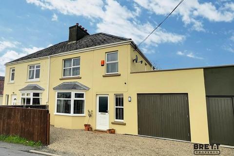 3 bedroom semi-detached house for sale, Newtown Road, Hook, Haverfordwest, Pembrokeshire. SA62 4NB