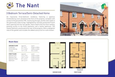 3 bedroom semi-detached house for sale, Watts Dyke Way, Wrexham LL12