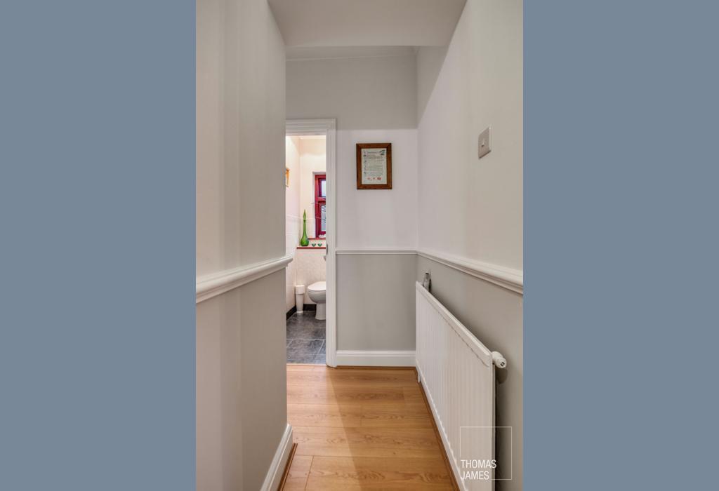 Bury Street West, hallway