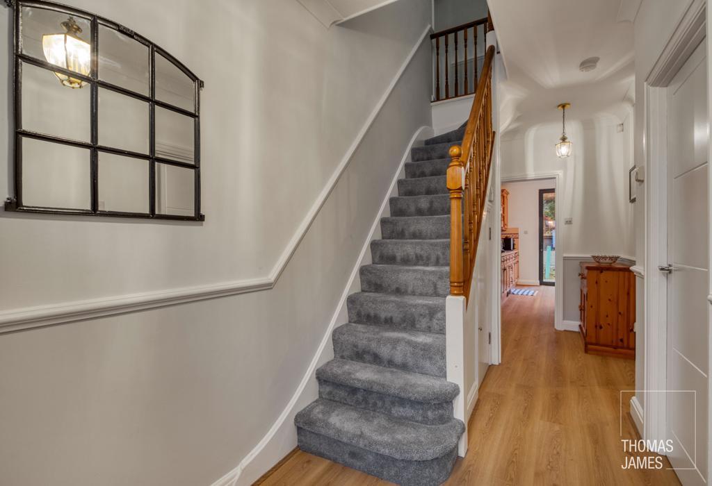 Bury Street West, hallway