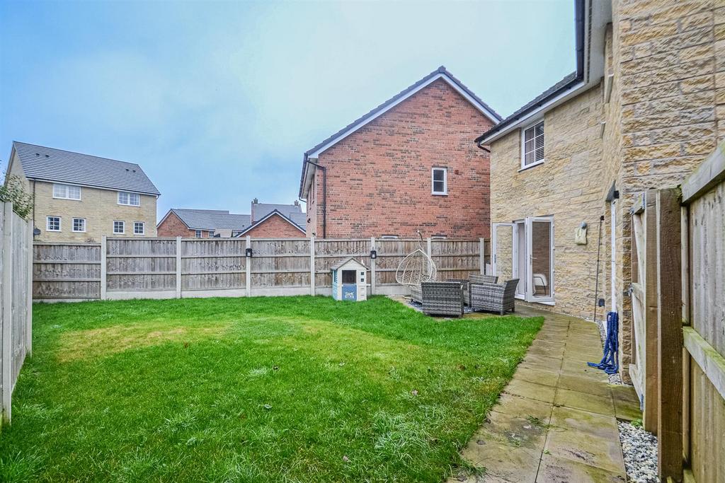 Rear Garden &amp; Patio Area