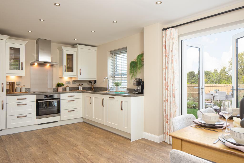 Kitchen diner in the Hadley 3 bedroom home