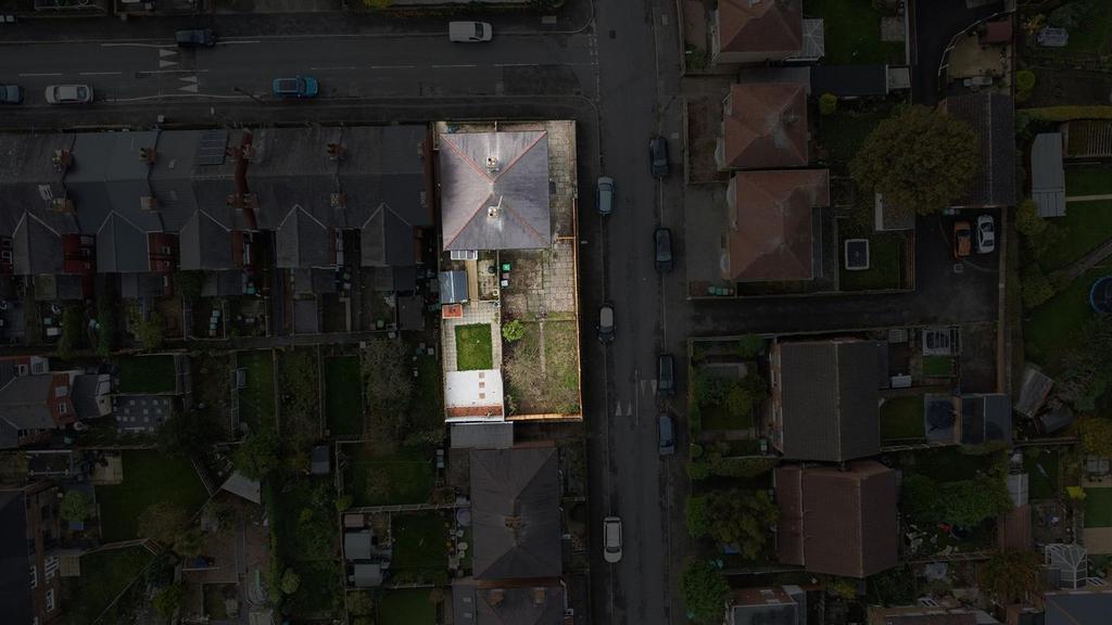 Drone View of Corner Pot