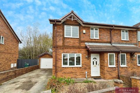 3 bedroom semi-detached bungalow for sale, 18 Lon Olwen, Kinmel Bay, Conwy, LL18 5LQ