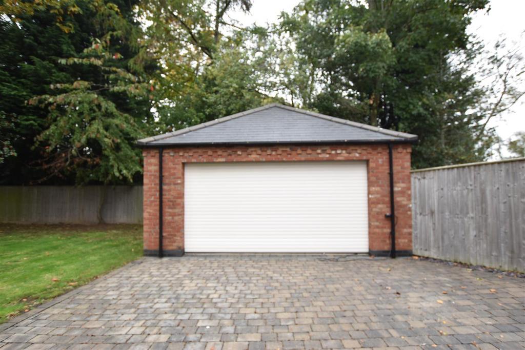 Double garage