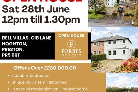 2 bedroom semi-detached house for sale, Gib Lane, Hoghton PR5