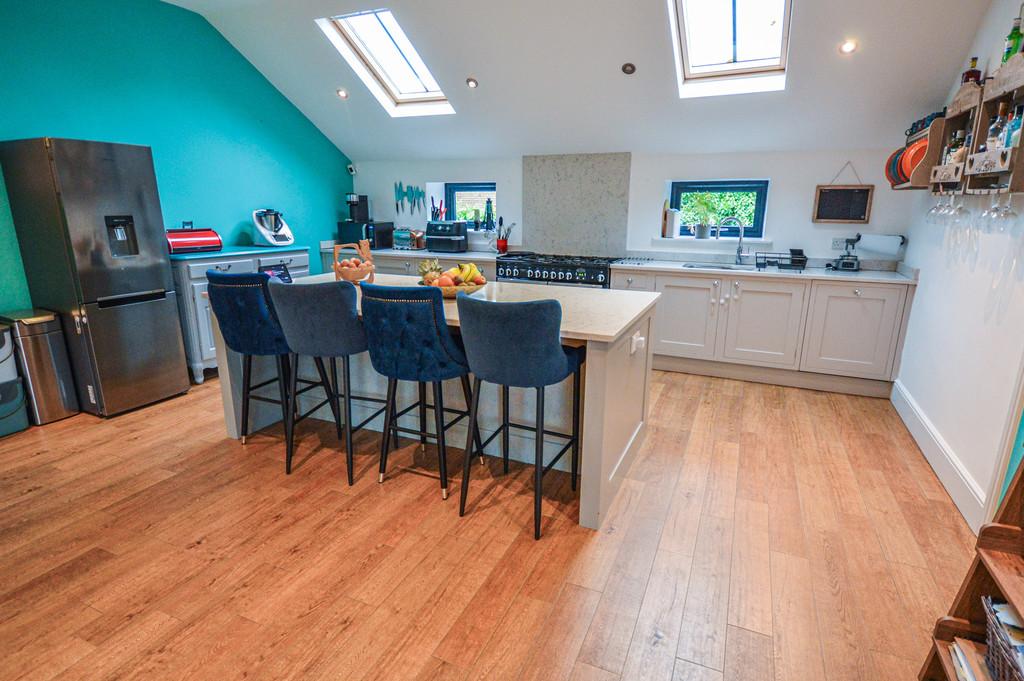 Open Plan Kitchen and Family Room