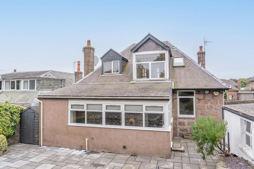 Rear of property
