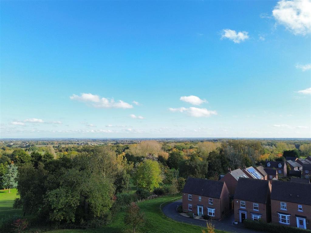 Aerial view   burbage common and woods