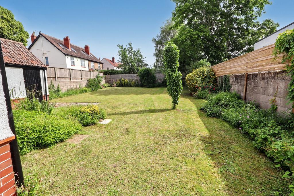 Rear garden