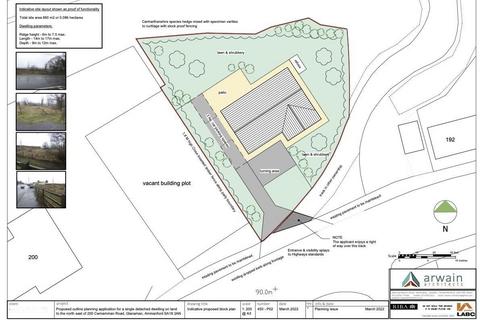 Plot for sale, Cwmamman Road, Glanamman, Ammanford