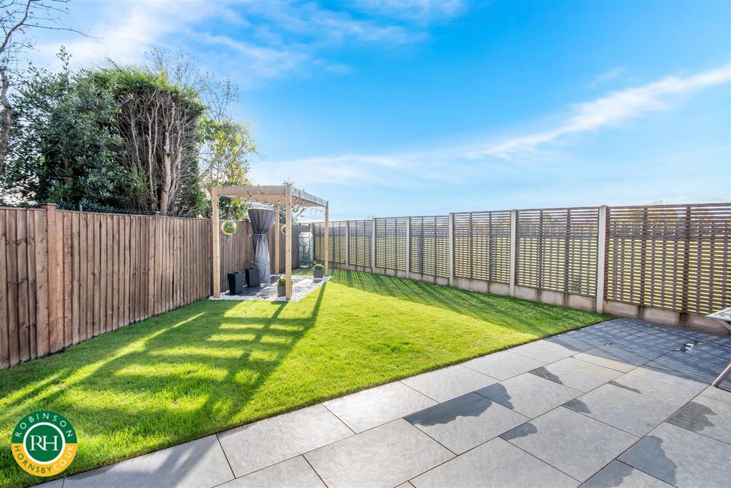 Rear garden