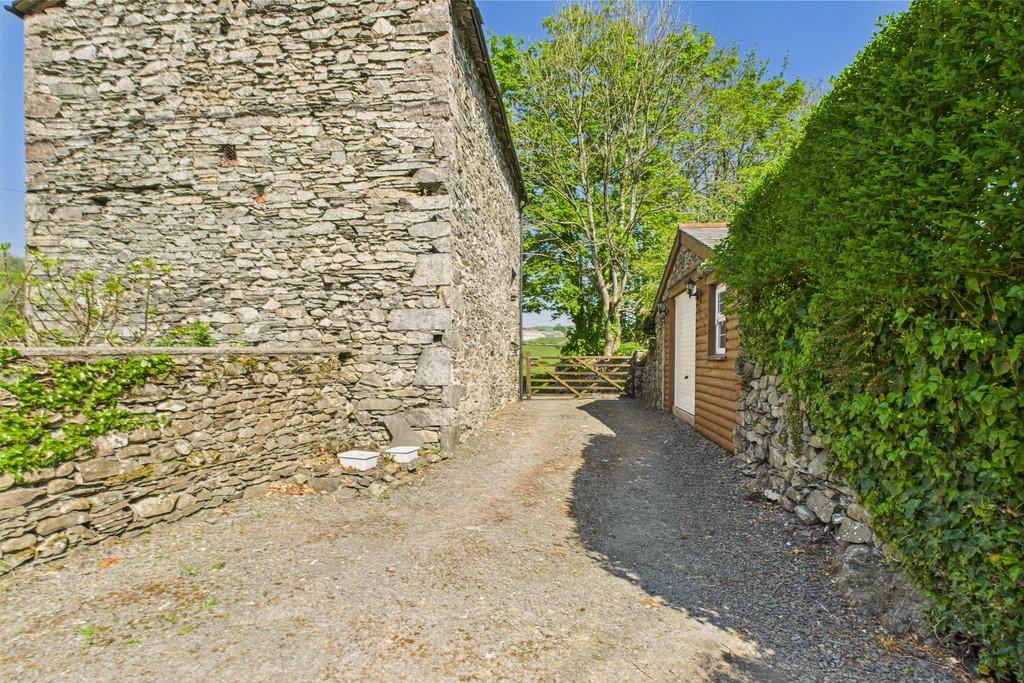 Gated Driveway and Garage