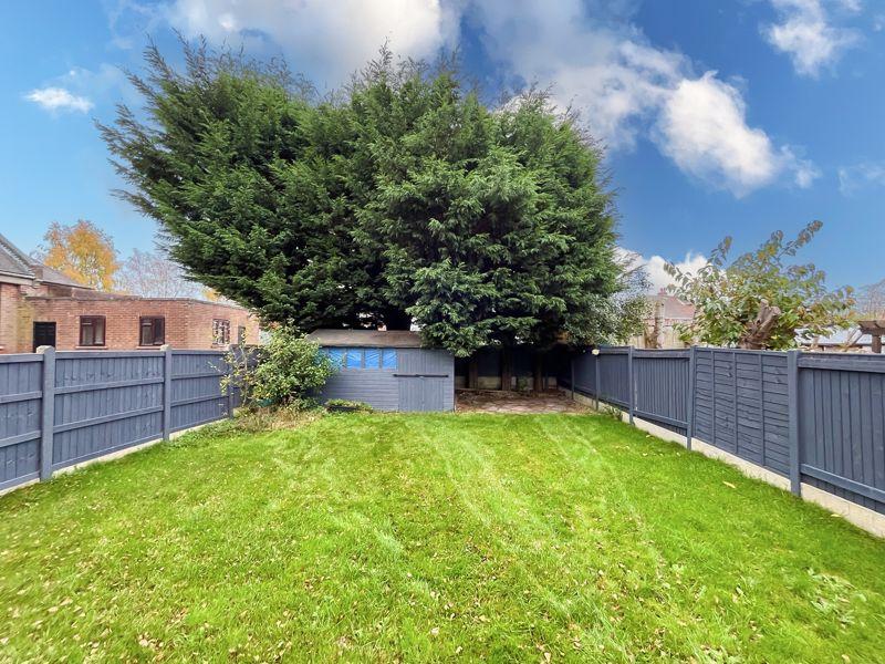 Rear garden