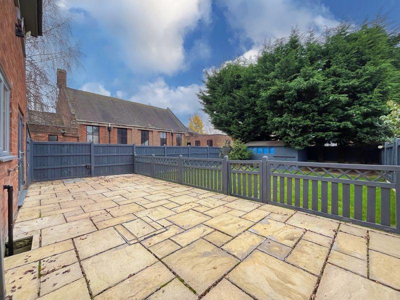 Rear garden