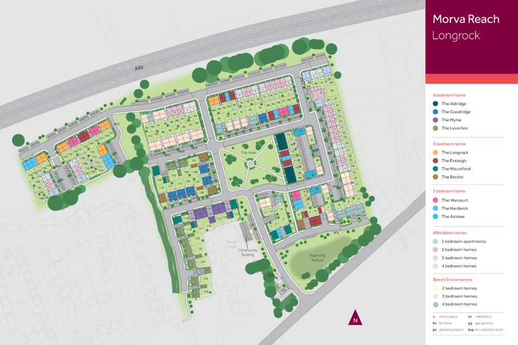 Morva Reach siteplan...