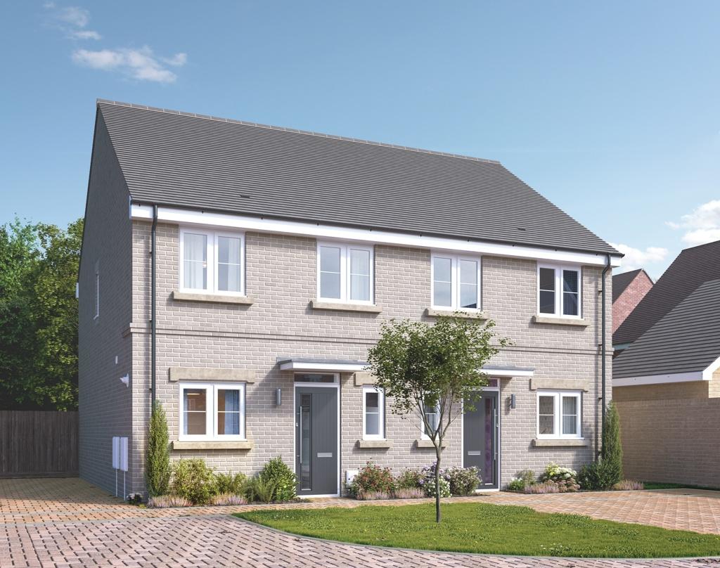 Plot 292, The Bespoke Gosfield at... 3 bed semidetached house for sale