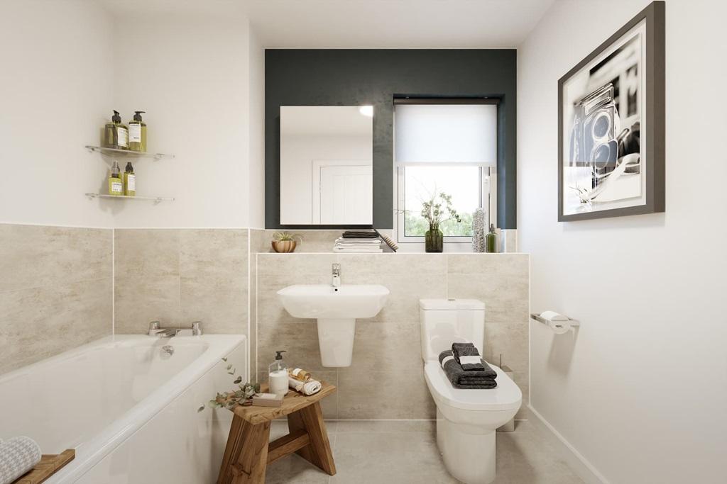 Family-friendly bathroom