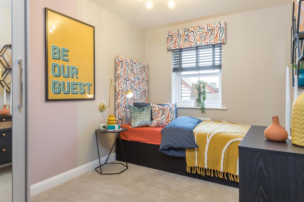 Bedroom in the Ashbury 3 bedroom home