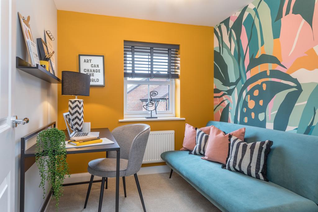 Bedroom in the Ashbury 3 bedroom home