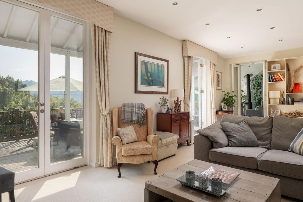 Waterhead House, Kingswear Living Room