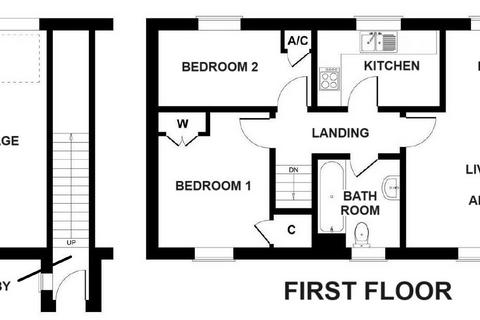 2 bedroom townhouse for sale, Eden Walk, Bingham