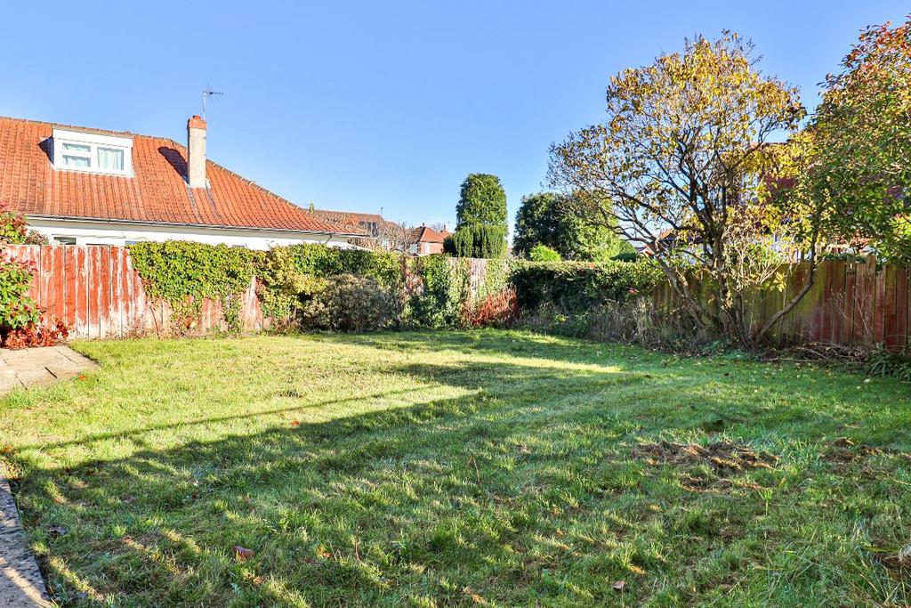 Rear garden