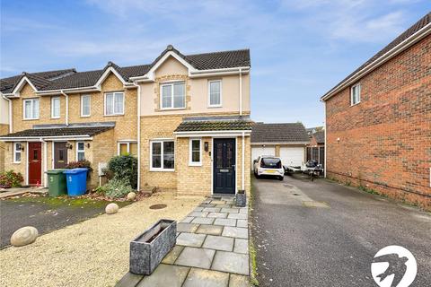 3 bedroom end of terrace house for sale, Jade Close, Sittingbourne, Kent, ME10