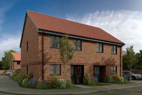 3 bedroom semi-detached house for sale, Plot 17, The Harling at The Gables, Norwich Road NR17