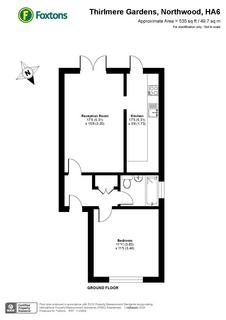 1 bedroom flat for sale, Thirlmere Gardens, Northwood, Middlesex, HA6