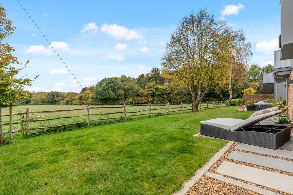 Garden Overlooking Fields