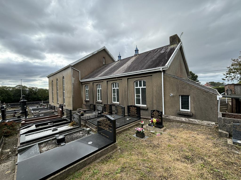 Rear of hall