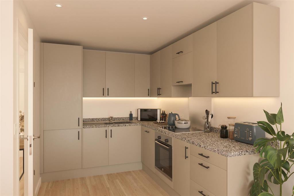 Plot 3071 Beaufort Park Origin Kitchen Still Inter