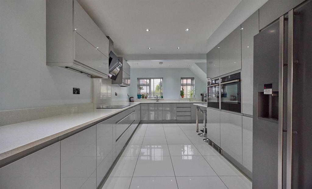 Refitted open plan kitchen to front