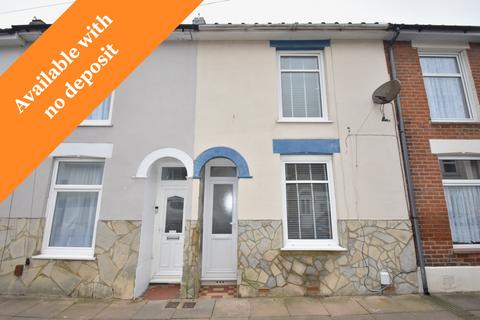 2 bedroom terraced house to rent, Cuthbert Road, Hampshire PO1