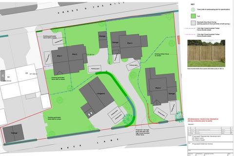 Land for sale, Back Lane, Nomans Heath