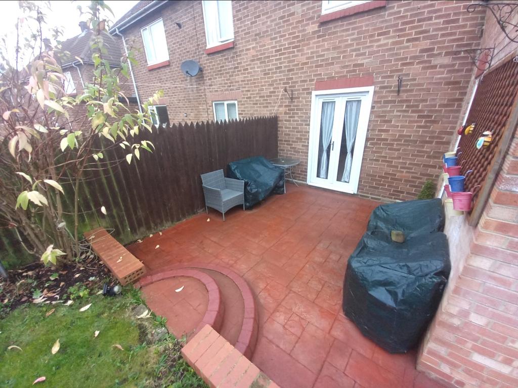 Rear garden