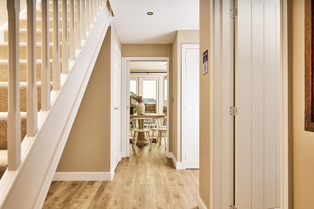Light and airy hallways