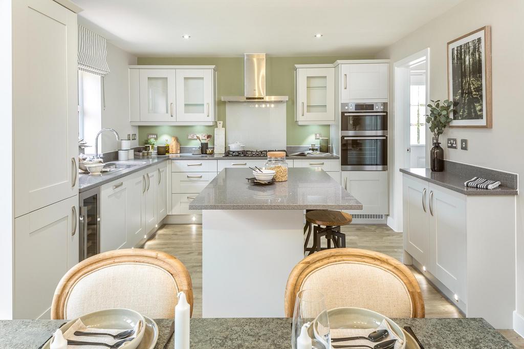 Kitchen in the Chelworth 4 bedroom home