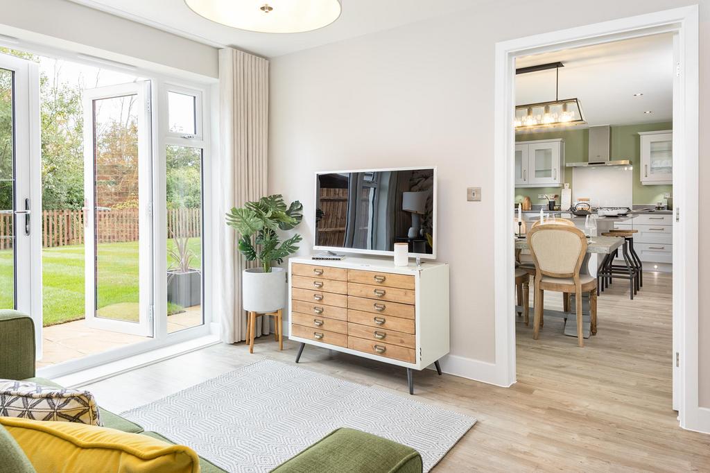 Dining room/snug in the Chelworth 4 bedroom home