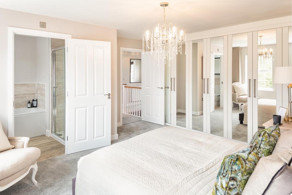 Main bedroom in the Chelworth 4 bedroom home