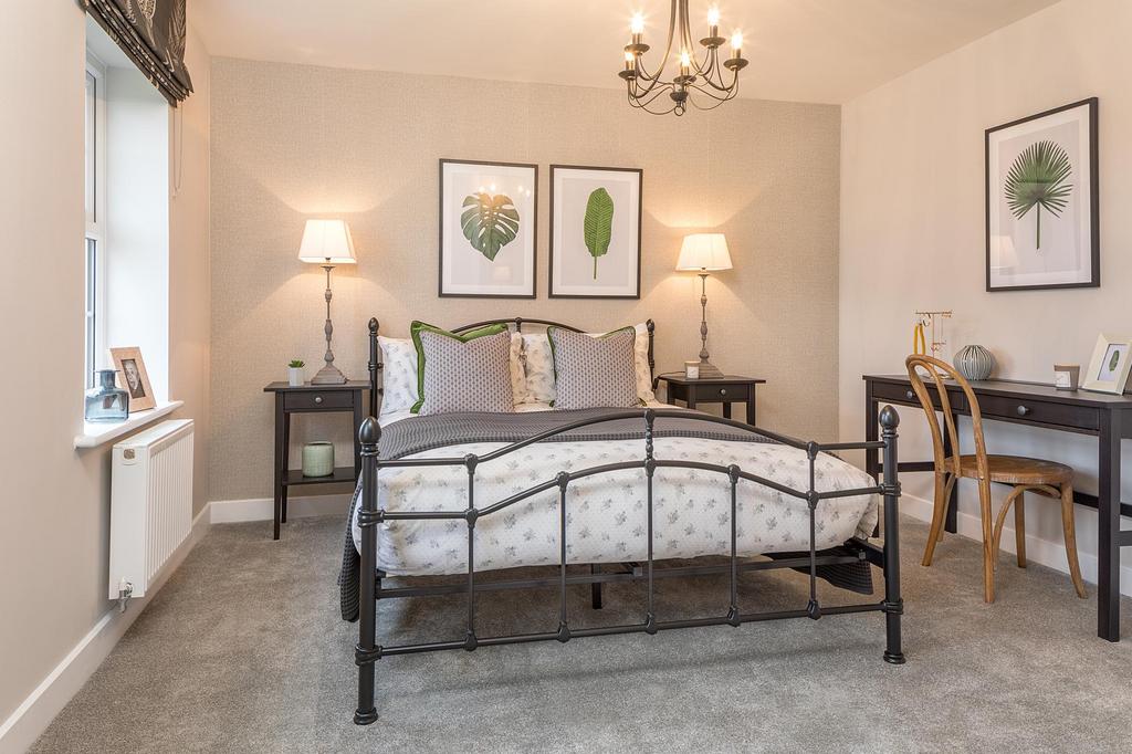 Bedroom in the Chelworth 4 bedroom home