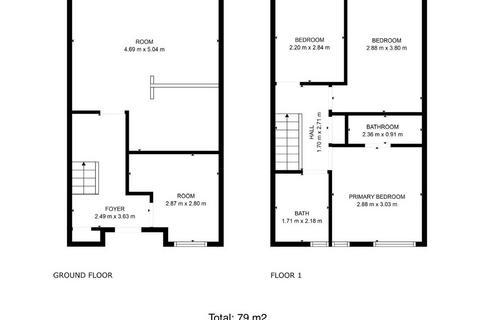 3 bedroom flat for sale, 262 Dowdeswell Close, London, SW15 5RN