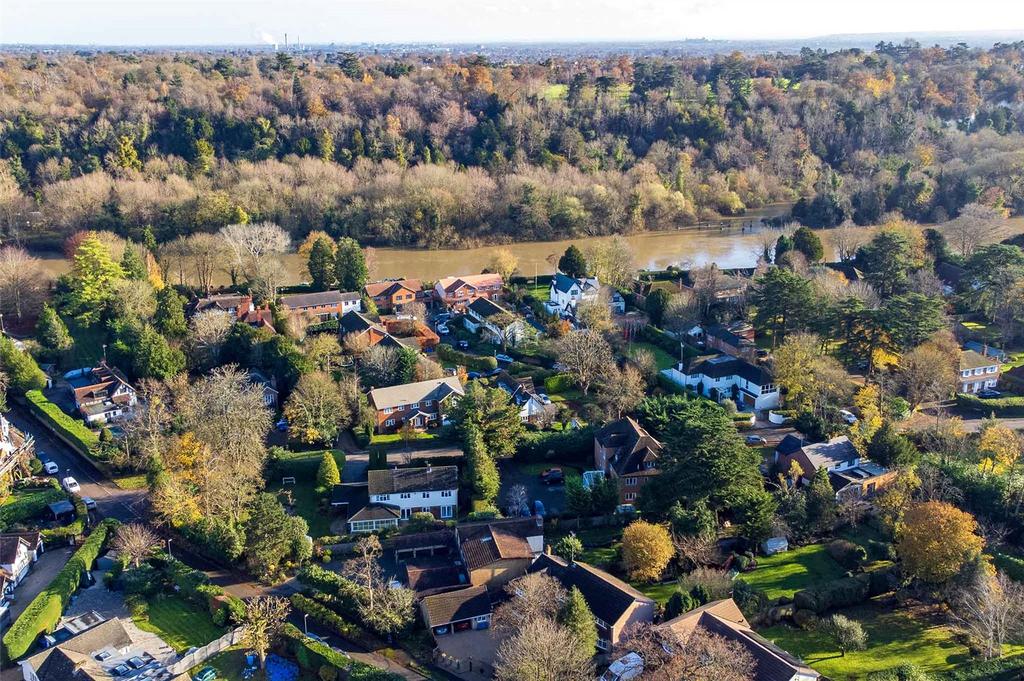 Aerial View River