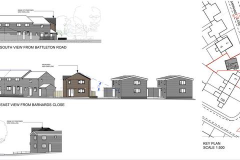 Plot for sale, Barnards Close, Evesham WR11