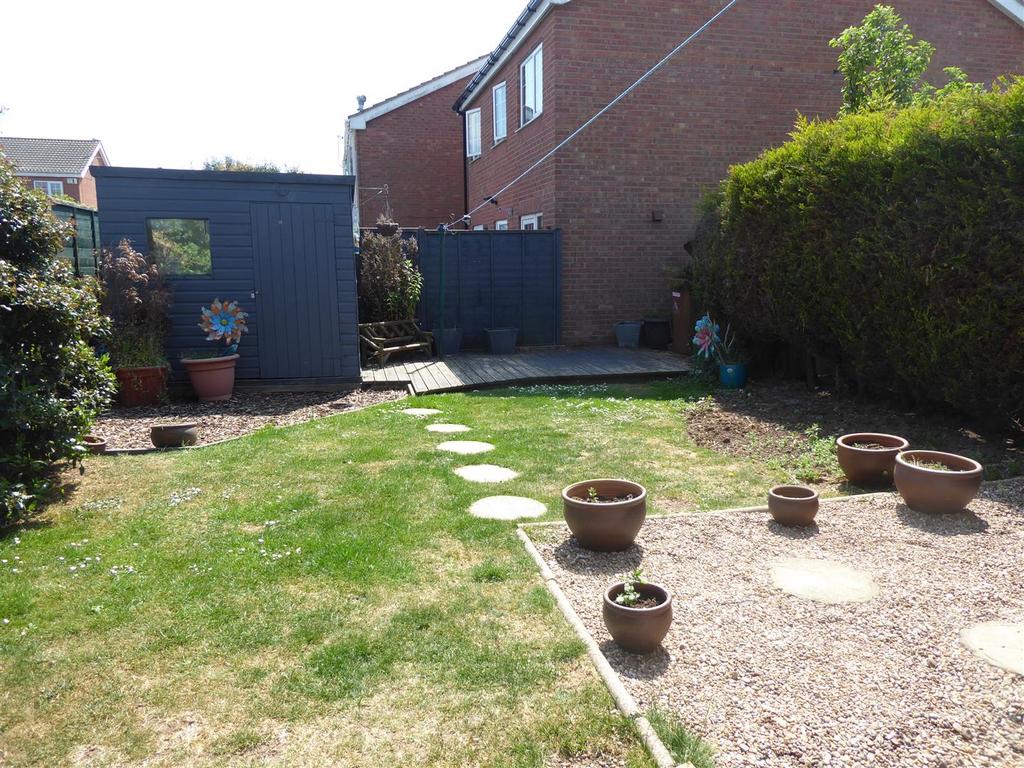 Rear garden