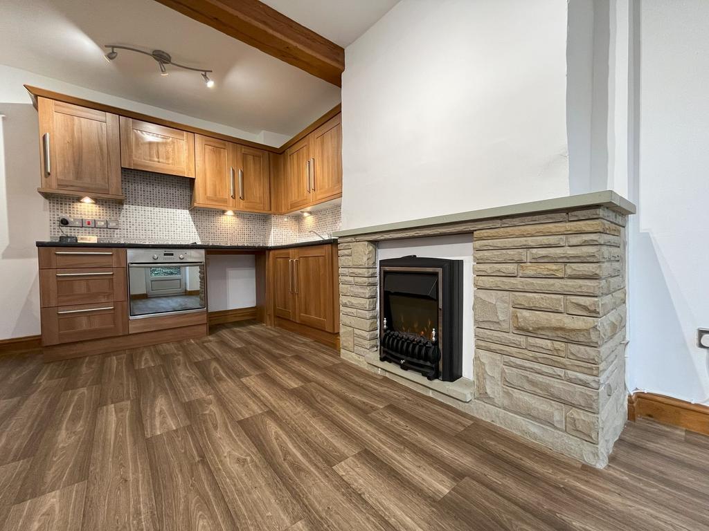 Open plan living kitchen