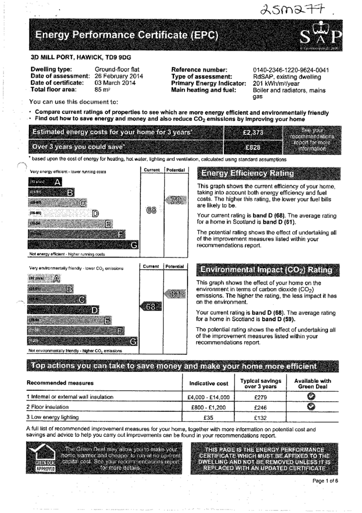 EPC Certificate